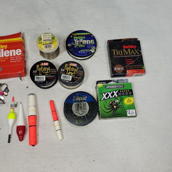 Fishing Line Lures Lot Rubber Worm Bass Trout Bait Outdoor Freshwater Fisherman - Picture 2 of 10